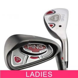 LADIES PING FAITH 8 pcs IRON SET 5H, 6H, 7-8-9-PW-UW-SW Right Golf Club ...