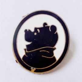 Disney 2009 Hidden Mickey Winnie The Pooh Characters Silhouettes Series Pin-Winnie