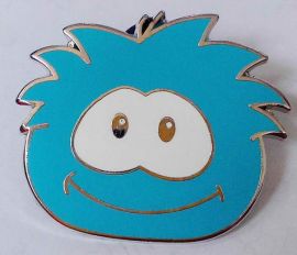 Disney - Enamel Pin Trading badge - 2009 Smiley Face - Bluce