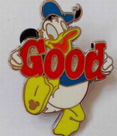 Disney Pin, Donald Duck, Hidden Mikey Pin 1 of 5, 2010