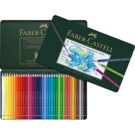 Faber-Castel 117536 Albrecht Durer Artist Watercolor Pencils In A Metal Tin (36 Pack)