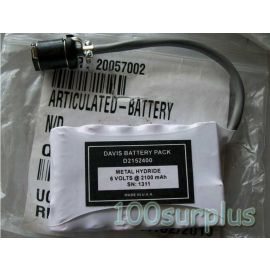 Davis Articulated battery pack 20057002 D2152400 6V New