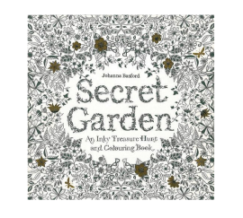 Secret Garden: An Inky Treasure Hunt and Coloring Book by Johanna Basford 2015 edition