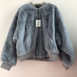 CHIARA FERRAGNI Luxury  CFJ015 Sky blue Outerwear Jacket  SIZE S