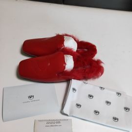 CHIARA FERRAGNI EU39 Women's shoes Stardust FW18  Red CF2046
