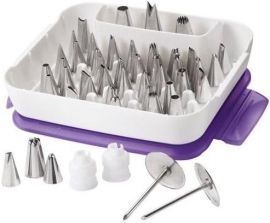 Wilton Deluxe Tip Set 22 pieces piping tip set