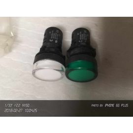 2pcs Plastic LED indicator lights ECX2055-127L ECX2052-127L 22mm green/white