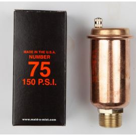 MAID.O.MIST AUTO-VENT #75 Air Eliminator 1/2 3/4 150PSI Air isolation valve