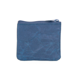 Siwa Japan coin purse  (Black blue) Material:Soft Naoron