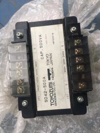 TOYOZUMI SD42-500A 500VA 500A CONTROL TRANSFORMER USED 