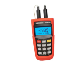 OMEGA 2 Channel RTD Thermometer with Optional Datalogging Software HH804