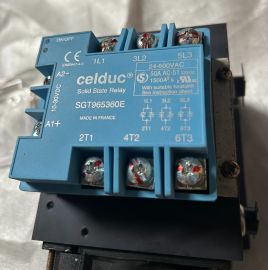 celduc Solid State Relay SGT965360E with heatsink and blower fan (New spare no box)