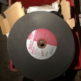 SAIT 12 "x 1/8" x 1 "metal gas cutting wheel for portable saw A24R-BF 23410