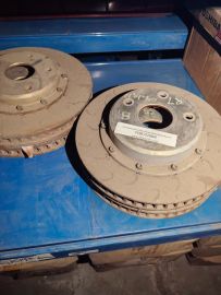 Pair of Used AP Racing Rotor Hat CP2494-1862 with floating brake disc  