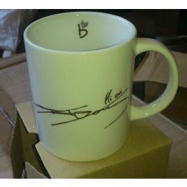 Caffe bene Mug Coffee Cup "Jang Keun Suk" Signature 