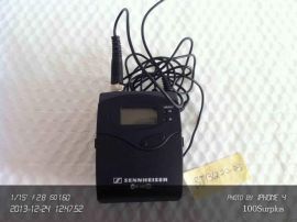 SENNHEISER SK100 EW100 G2 -A Wireless Bodypack Transmitter w/Lavalier Mic