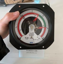 WIKA 212.20.100 Pressure gauge with alarm contacts