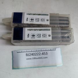 Bohrcraft 11200100680-Brocarectificada DIN 338-G N HSS-G/6,8 mm BC-QP Ten per box
