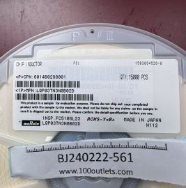 Approximately 17,000 Murata fixed inductors LQP03TN3N0B02D