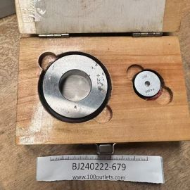 2 pcs Ring Gauges Φ4.000 Φ25.000 at 20 °c for CNC from EWM GmbH  used