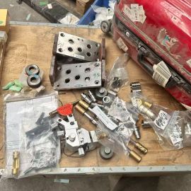 A batch of welding tools
