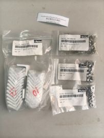 Parker 20200404011 BRACKET "L"MTG FT WHT PWDR CT     068160631008  SC PHIL PAN #10-32X1/2L  STL  ZI     061010045000  NUT HEX 1/4-20 316SS     061080043000  WASHER FLAT 1/4SS