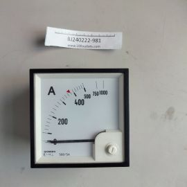 GOSSEN EQB96 0-500-1000 / 5A Analog Ammeter Ampere Meter New spare