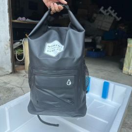 Moment Surf Co Rollable Waterproof Dual-Shoulder Bag - Surf Bag - Rafting and Stream Swimming Dry/Wet Separated Waterproof Dry Pouch