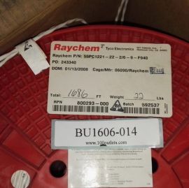 Lot 33 Ft Raychem Spec 55 Wire 22AWG 55PC1221-22-2/6-9-F940 Aviation Military Cables $0.35/ft