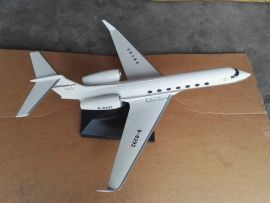 PacMin Gulfstream G550 1/48 Scale Desk Top Display Jet Airplane New 