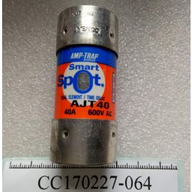 Mersen Ferraz Shawmut Amp-Trap 2000 AJT40 SmartSpot Time Delay Fuse 40A 600V 