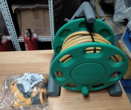 Hozelock 20M Hose Reel with Spray Gun Sprinkler&Fittings 2613 2510