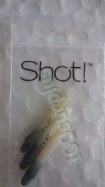 Shot! SM3611 Nylon Two Tone Short Black Dart Shaft 3pcs/box