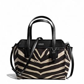 TAYLOR ZEBRA BETTE MINI TOTE CROSSBODY (COACH F28461)