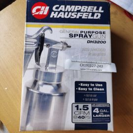 CAMPBELL HAUSFELD DH3200 General Purpose Spray Gun with Canister