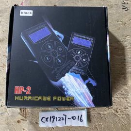 HP2 Hurricane Digital Dual Tattoo Power Supply Unit PRO Unit Fountain Source BLACK/WHITE