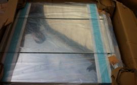 卫生间 储物柜 梳洗镜 79*74*13CM 