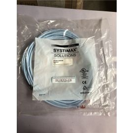 COMMSCOPE SYSTIMAX SOLUTIONS CPC3312-02F025 GigaSPEED XL GS8E Stranded Cordage Modular Patch Cord, Light Blue Jacket 25 FT