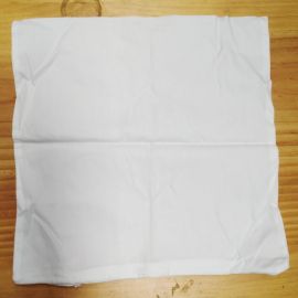Cotton White Square pillowcase 40*40