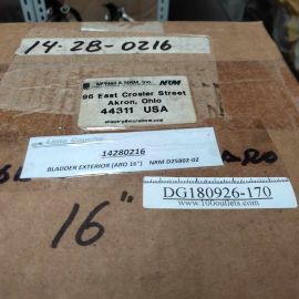 PIPCO 14280216 BLADDER EXTERIOR ARO 16" NRM D25802-02
