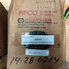 PIPCO 14280214 BLADDER EXTERIOR CORTO ARO 14" POLYMER TN-214