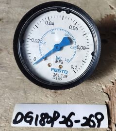 FESTO Flanged precision pressure gauge 161129 D145