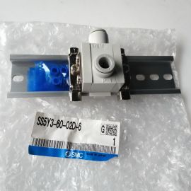 SMC SS5Y3-60-02D-6 manifold body pt cassette