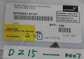 Lot 100 pcs Skyworks Low Noise Amplifier SKY65601-477LF $0.35/pc