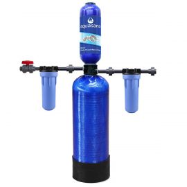 Aquasana EQ-400 Chloramines Whole House Water Filter with Installation Kit