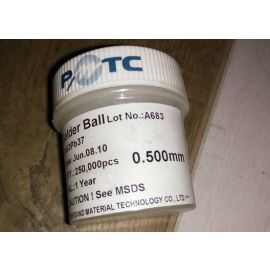 PMTC SN63PB37 0.5mm BGA Solder Balls 250K lead solder balls supplies 