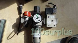 SMC VHS30-F03 AW30-F03D EAV3000-F03-5Y0-Q 24V Gauge solenoid valve