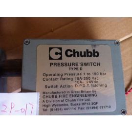 Chubb Pressure Switch Type D