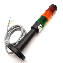 WERMA 69300055 Signal Light 24VDC LED Signalling column; red/green/yellow Working pull