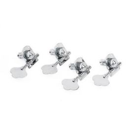 Set of 4 Fender Standard/Highway One Series Bass Tuning Machines Chrome 0036400000